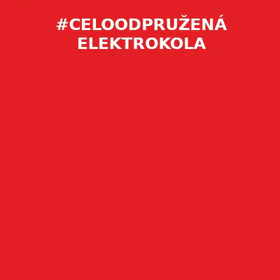 Celoodpružená elektrokola