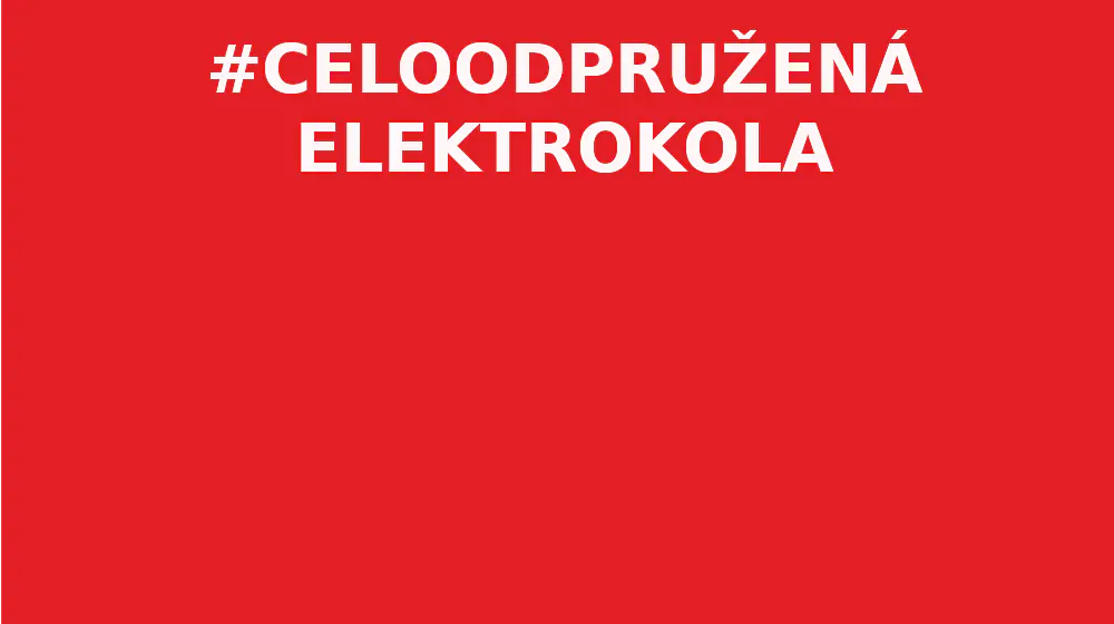 Celoodpružená elektrokola