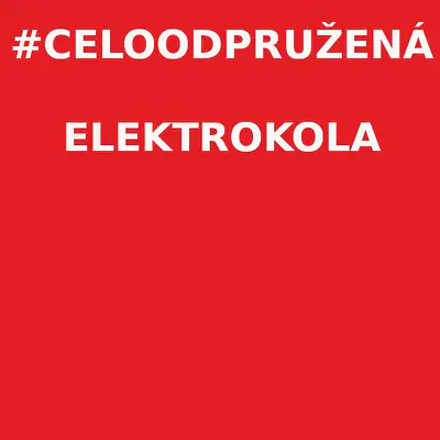 Celoodpružená elektrokola