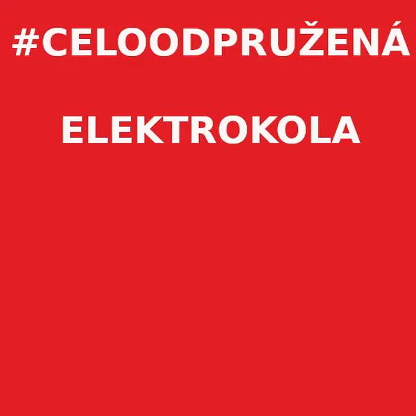 Celoodpružená elektrokola
