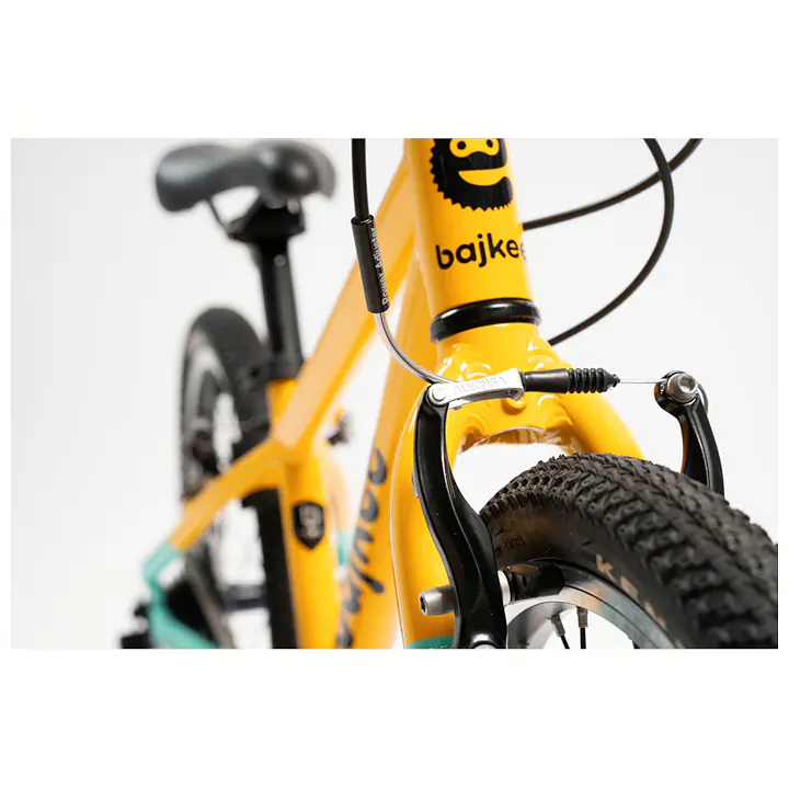 Ultralehké dětské kolo Bajkee 20 Yellow prodej kol elektrokol Jevany Praha cykloservis