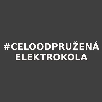 Celoodpružená elektrokola