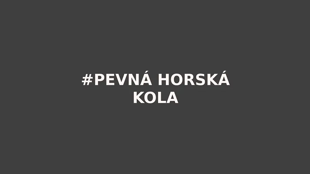 Pevná horská kola