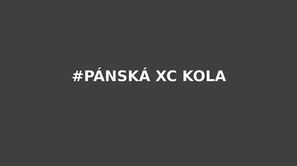 Pánská XC kola