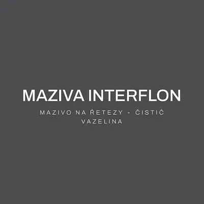 INTERFLON BIO maziva